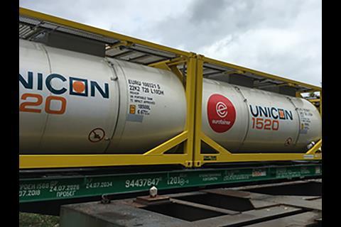 Unicon 1520 is to provide RusVinyl with a fleet of tank containers on flat wagons.